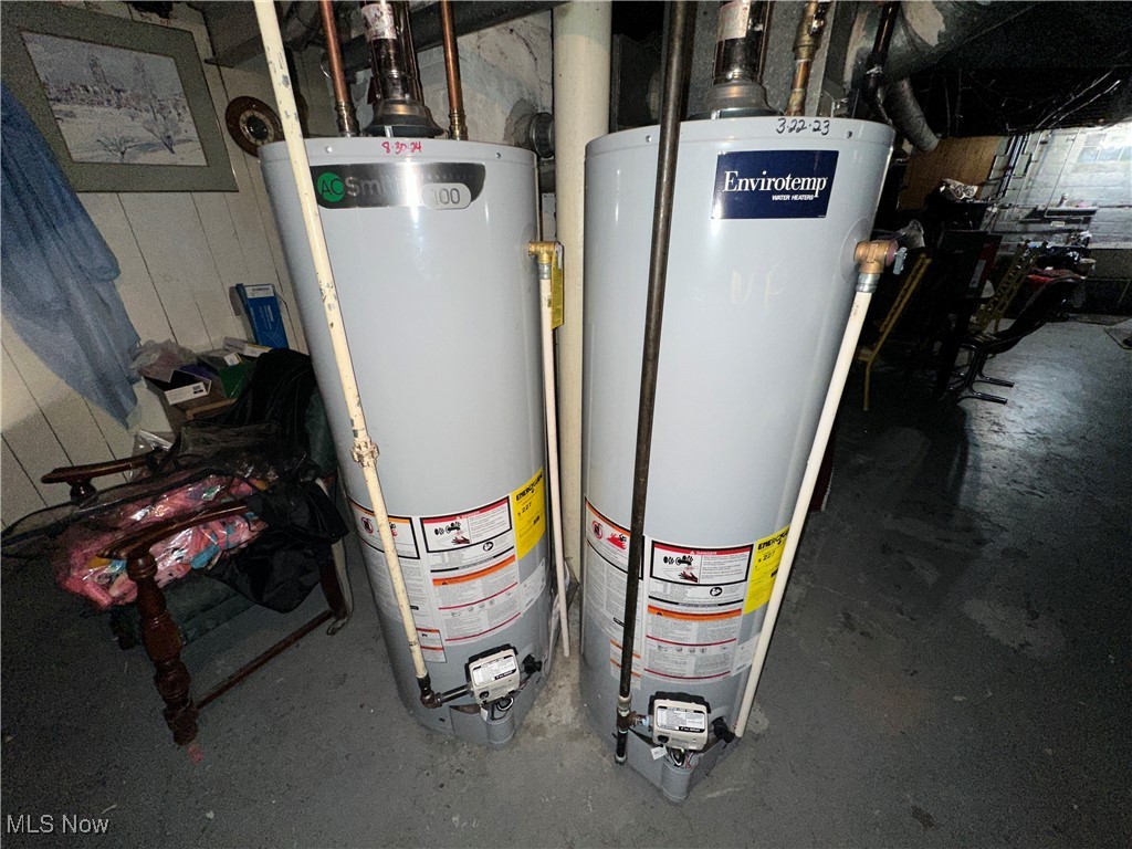 18007 Neff Road Cleveland, OH 44119 - Photo 28 of 29 Utility room with water heater