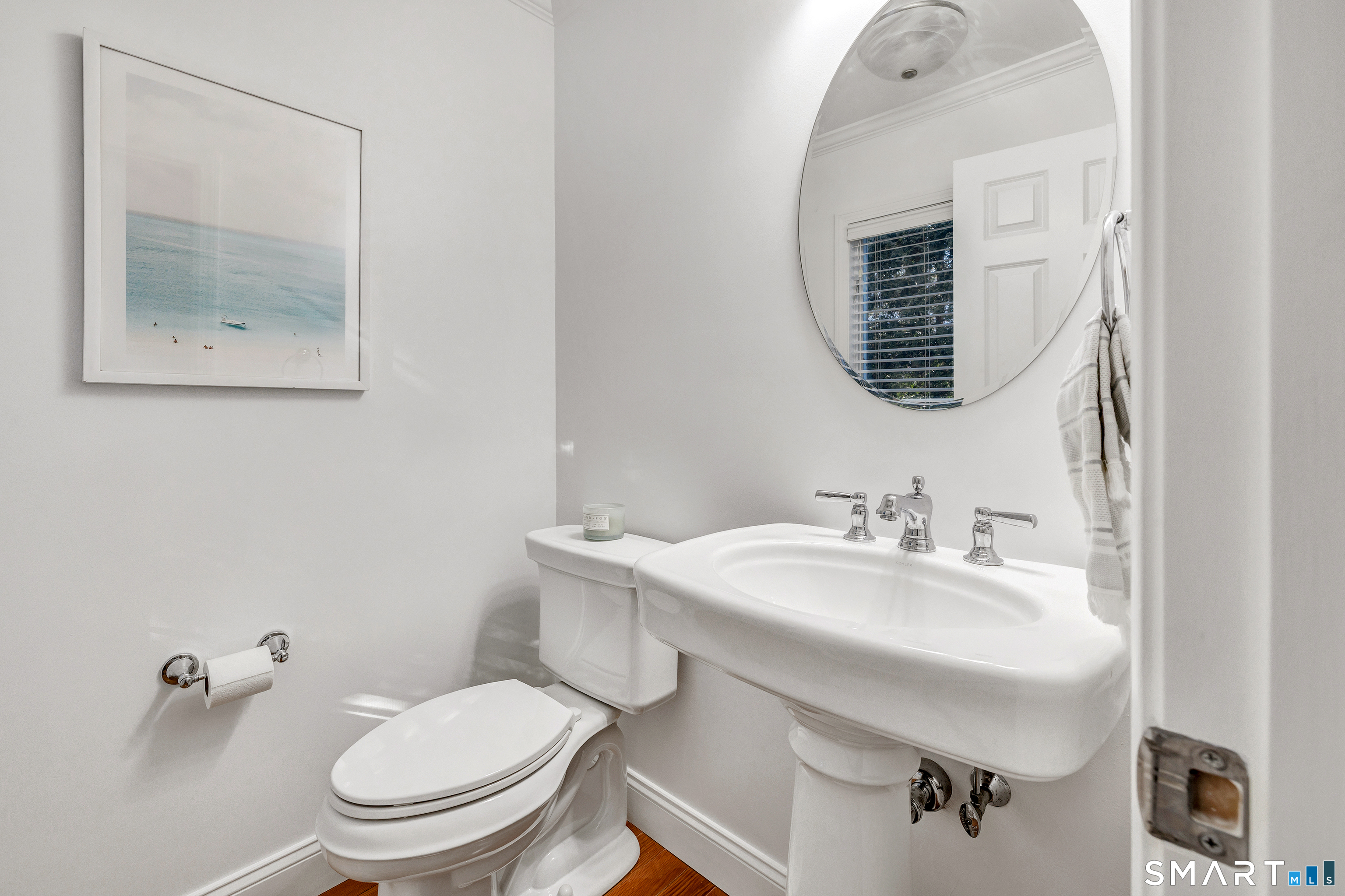 69 Grove Point Westport, CT 06880 - Photo 23 of 40 First floor powder room.