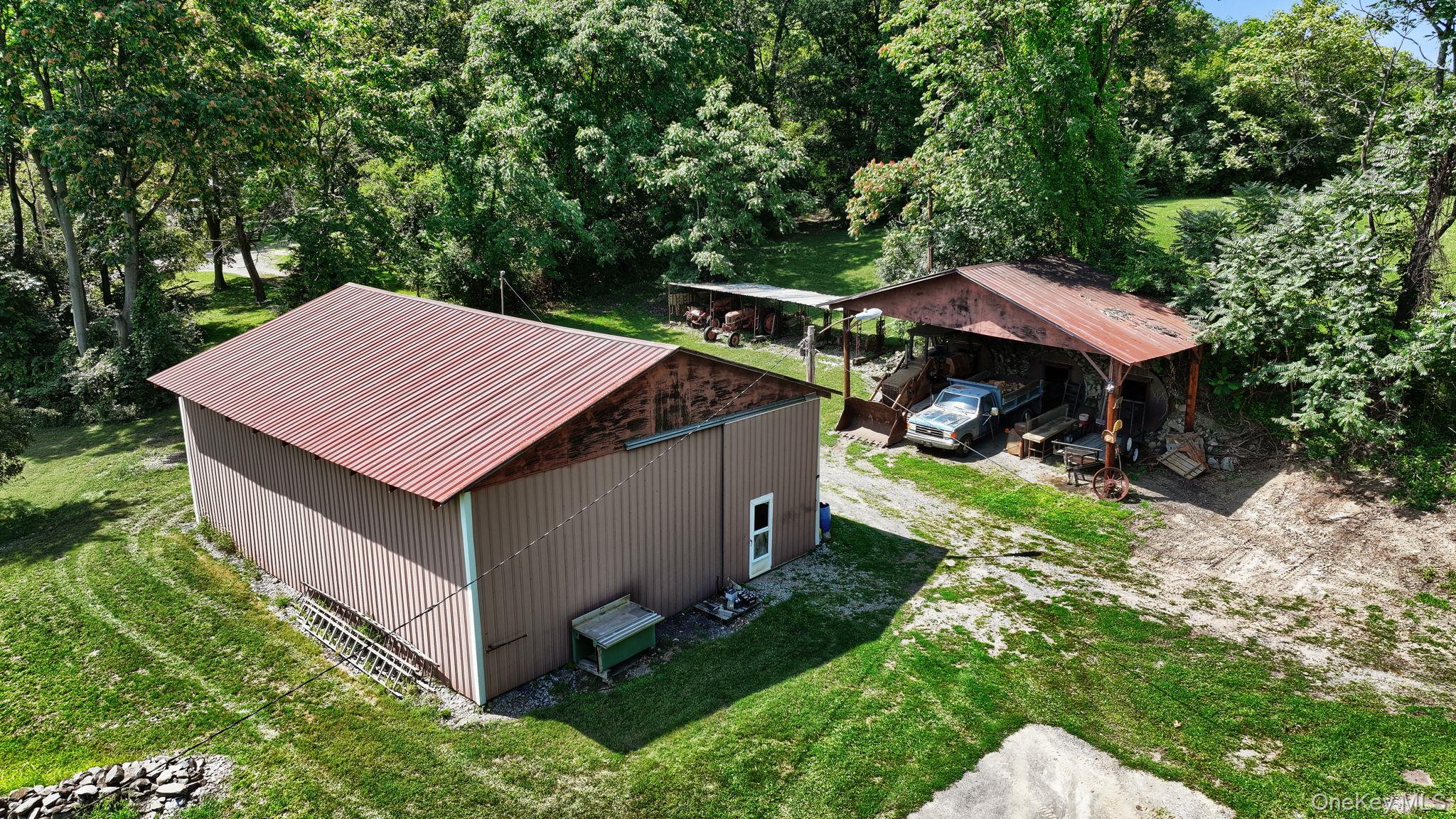 470 Little Britain Road Newburgh, NY 12550 - Photo 8 of 45 View from above of property featuring a tree filled landscape