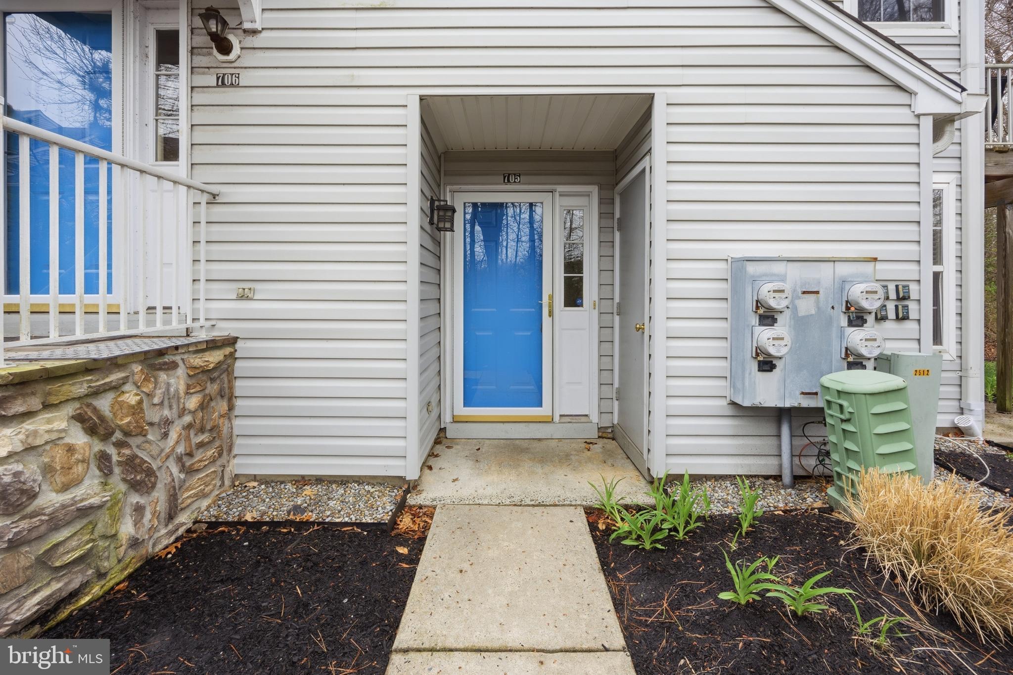 705 Quail Road Marlton, NJ 08053 - Photo 4 of 28 a view of a entryway door front of house