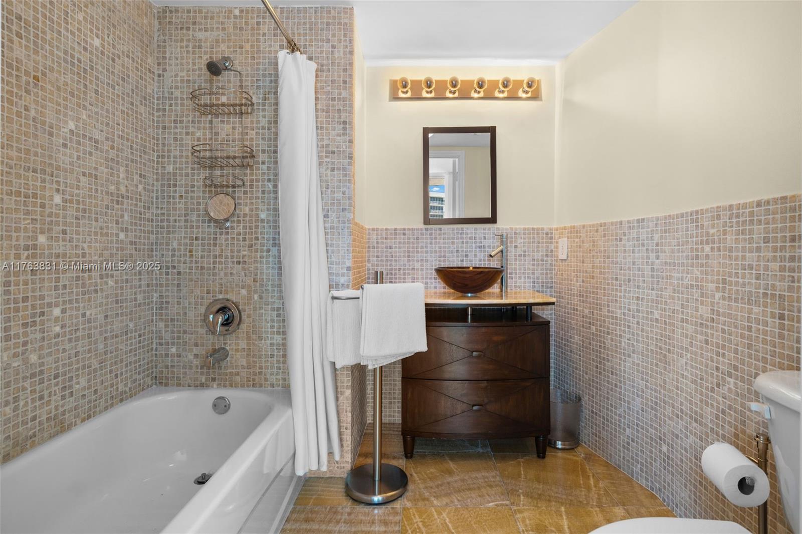 1881 79th Street Causeway, Unit 1906 North Bay Village, FL 33141 - Photo 10 of 39 Full guest bathroom