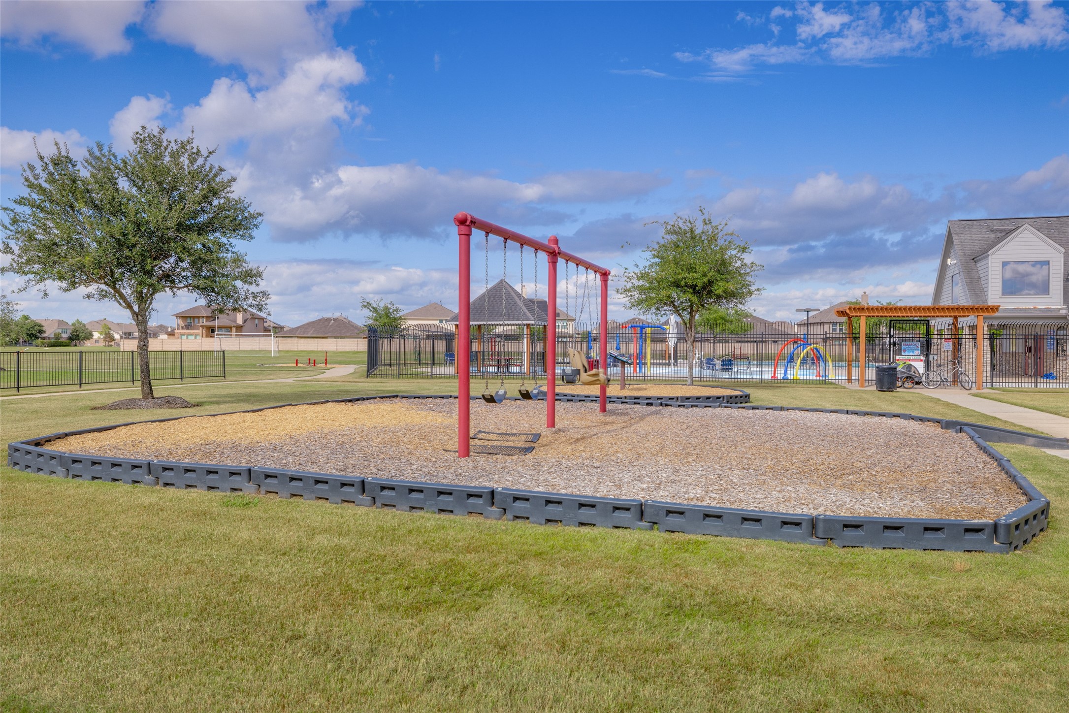 8314 Holly Blue Drive Rosharon, TX 77583 - Photo 7 of 26 a view of outdoor space yard and swimming pool