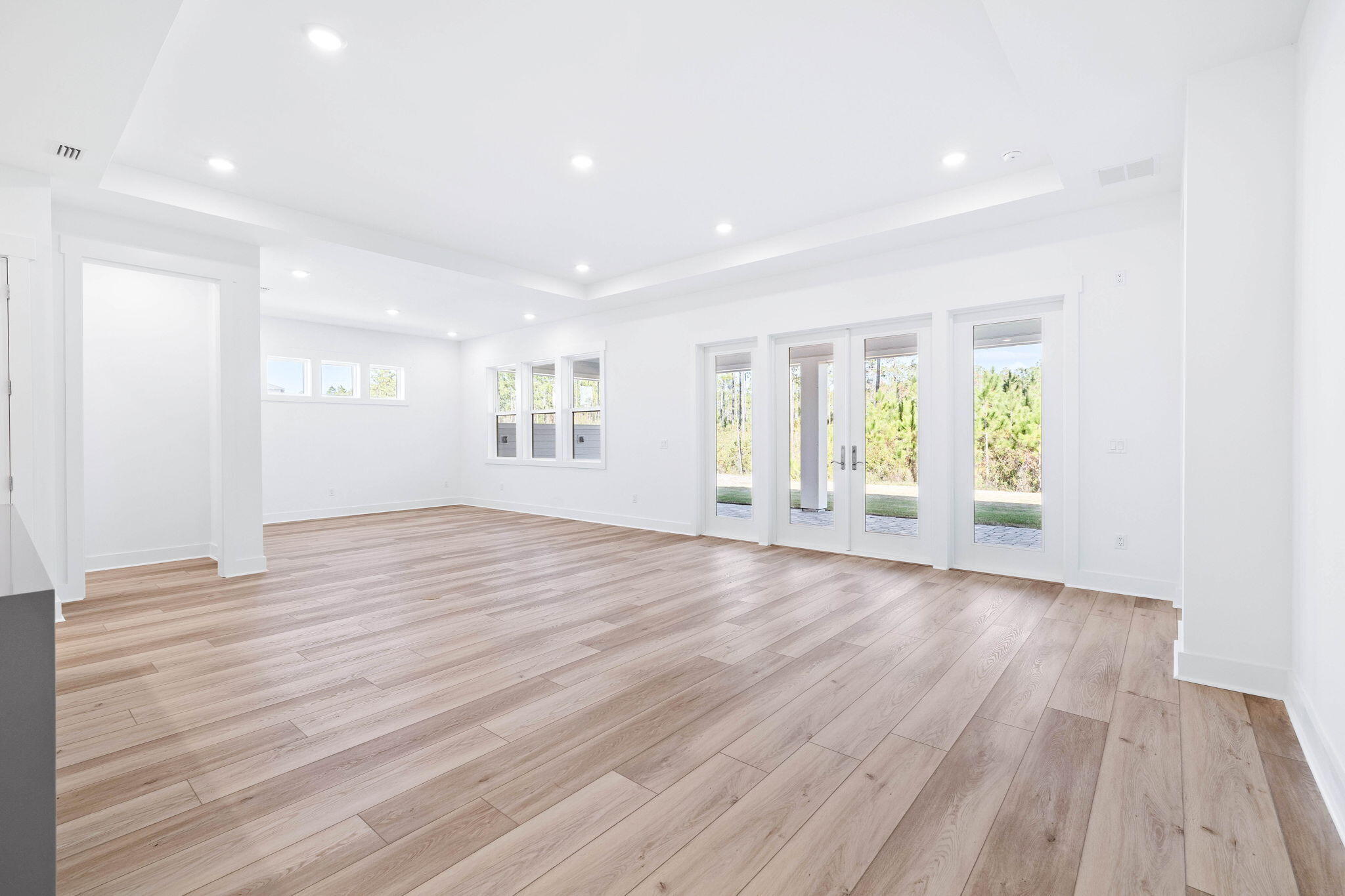 2488 Pathways Dr Inlet Beach Inlet Beach, FL 32461 - Photo 12 of 35 a view of an empty room with wooden floor and a window
