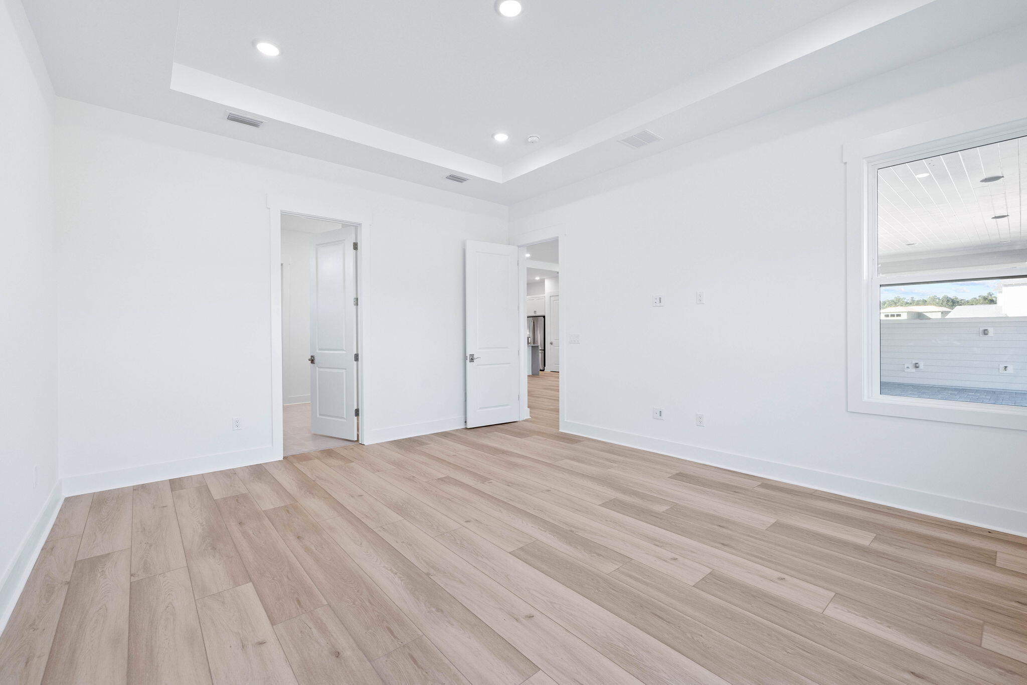 2488 Pathways Dr Inlet Beach Inlet Beach, FL 32461 - Photo 17 of 35 a view of empty room with wooden floor