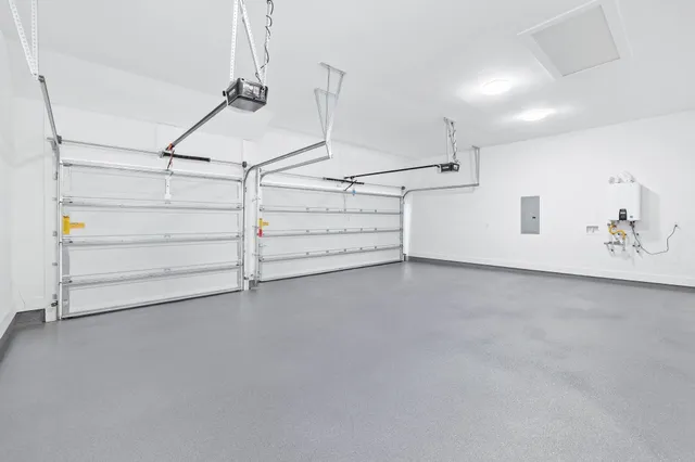 a view of a room with storage and utility room