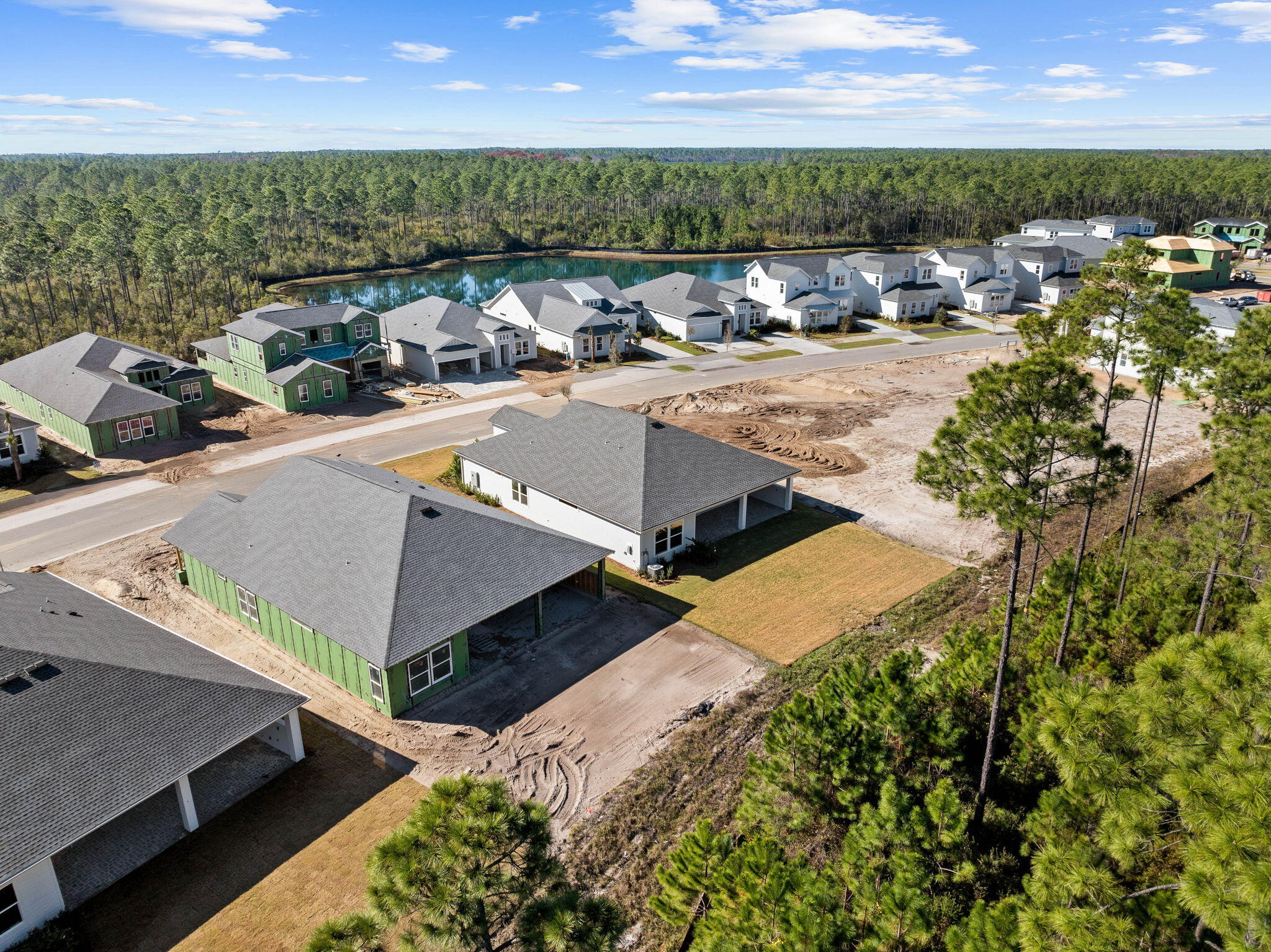 2488 Pathways Dr Inlet Beach Inlet Beach, FL 32461 - Photo 34 of 35 an aerial view of a house with outdoor space