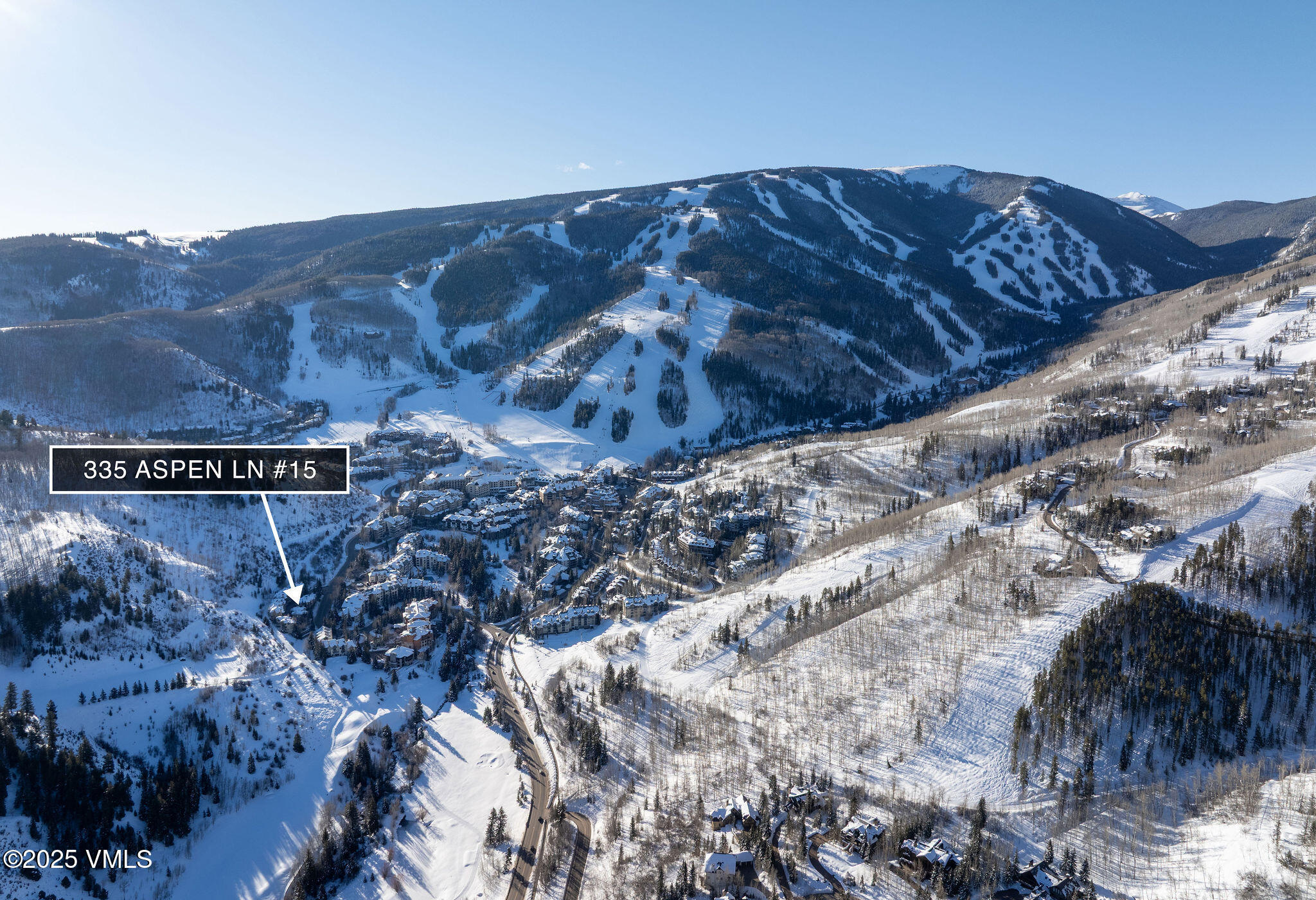 335 Aspen Lane, Unit 15 Beaver Creek, CO 81620 - Photo 4 of 32 2502_335_aspen_ln_15_aerial_d