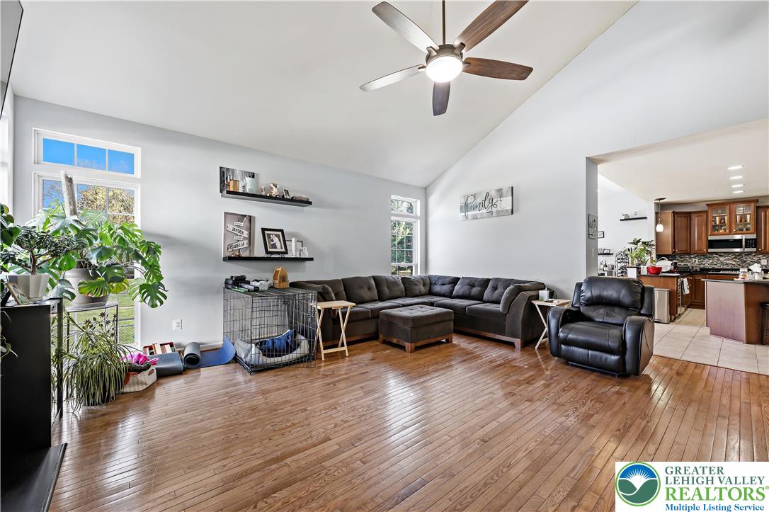 130 Lower Way Road Easton, PA 18045 - Photo 8 of 56 a living room with furniture and a wooden floor