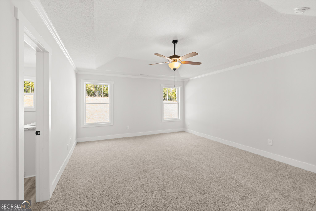 522 Oil Mill Road, Unit 10 Martin, GA 30557 - Photo 24 of 30 an empty room with a window and ceiling fan