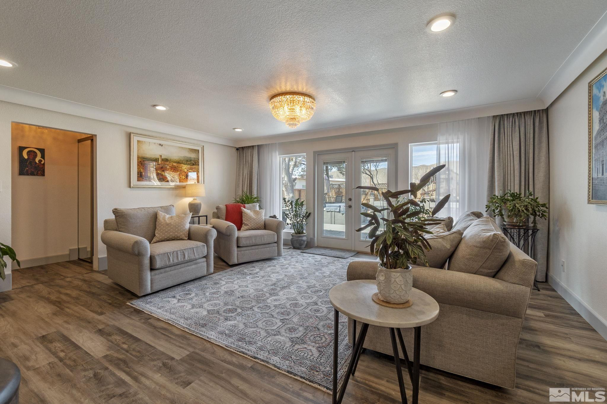 525 Main Street Gerlach, NV 89412 - Photo 22 of 40 a living room with furniture and a large window