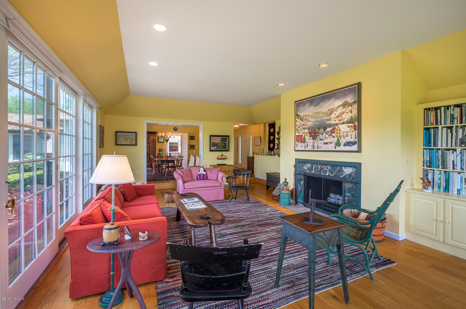 303 Stratton Road Williamstown, MA 01267 - Photo 14 of 39 Living room into dining room