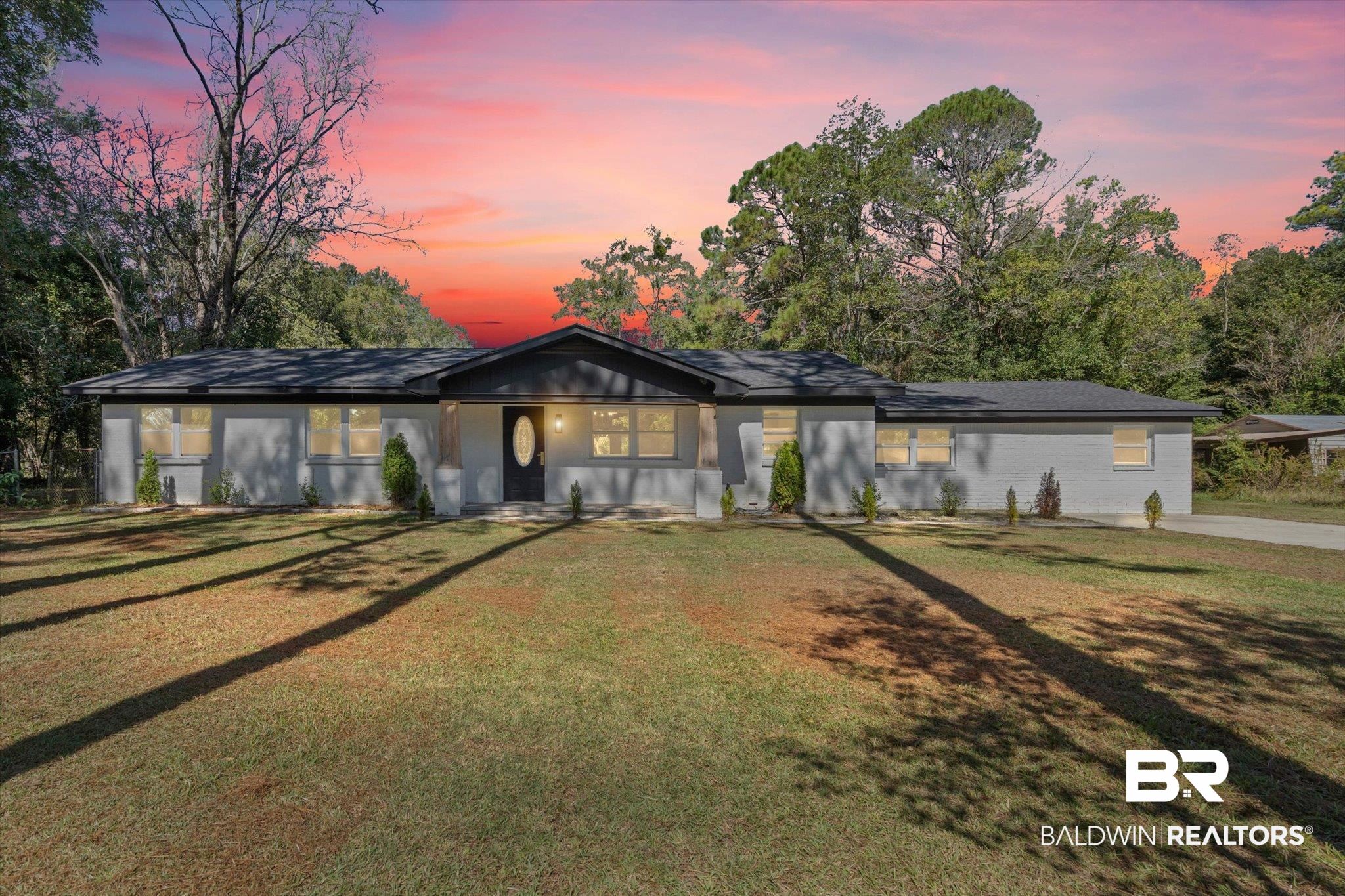 4156 Furman Drive Mobile, AL 36619 - Photo 23 of 24 Ranch-style house with a front yard