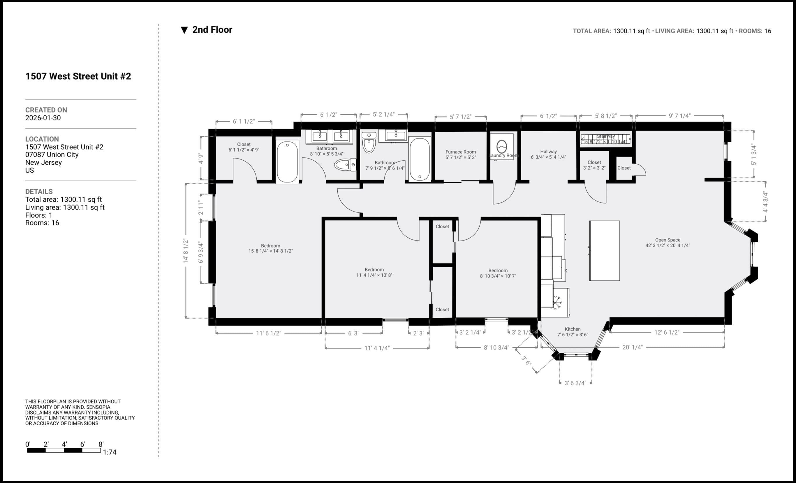 1507 West Street, Unit 2 Union City, NJ 07087 - Photo 25 of 25