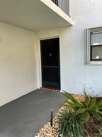 a room with a mirror