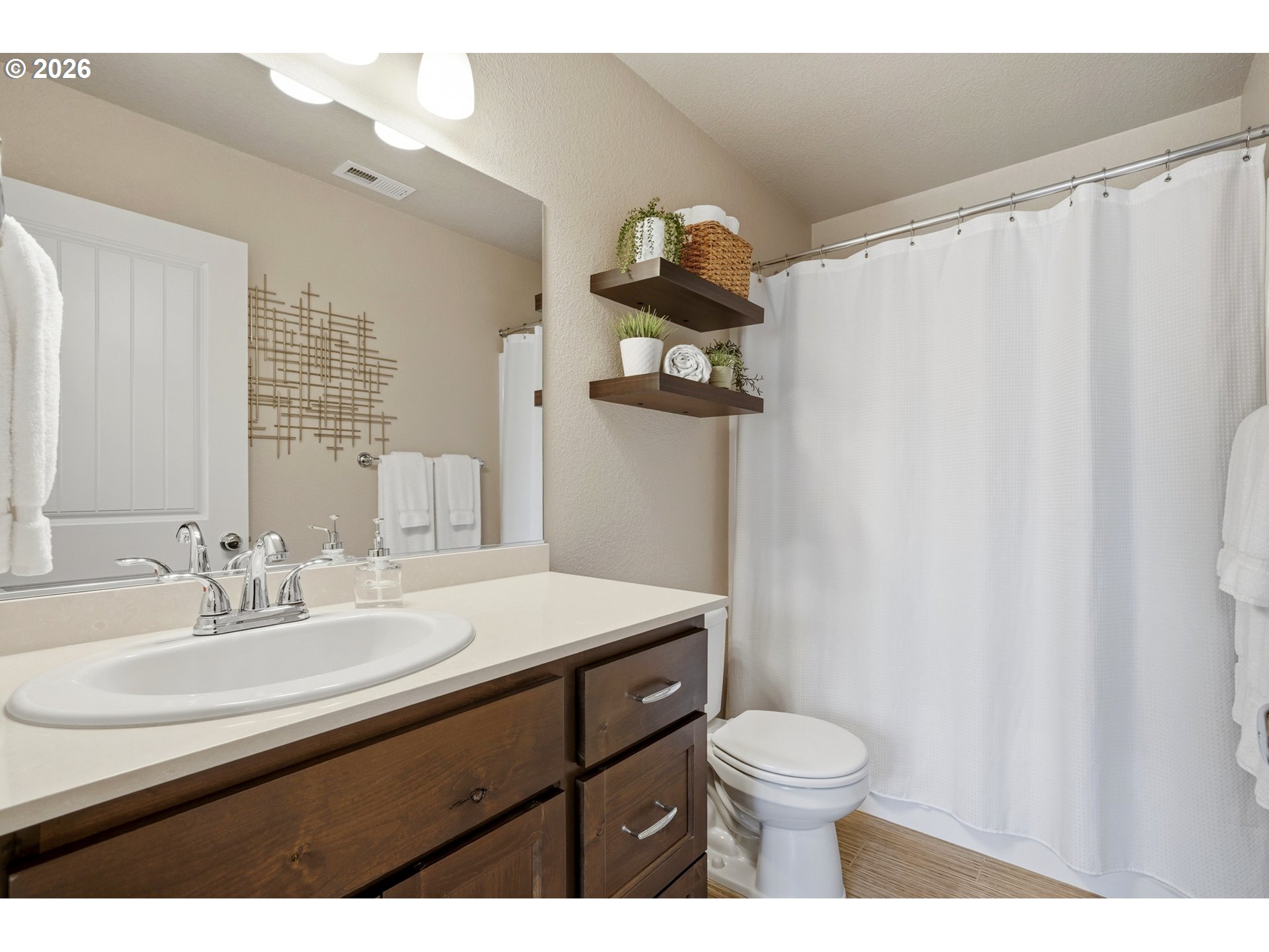 17390 Aubin Street Sandy, OR 97055 - Photo 23 of 41 a bathroom with a sink toilet and shower