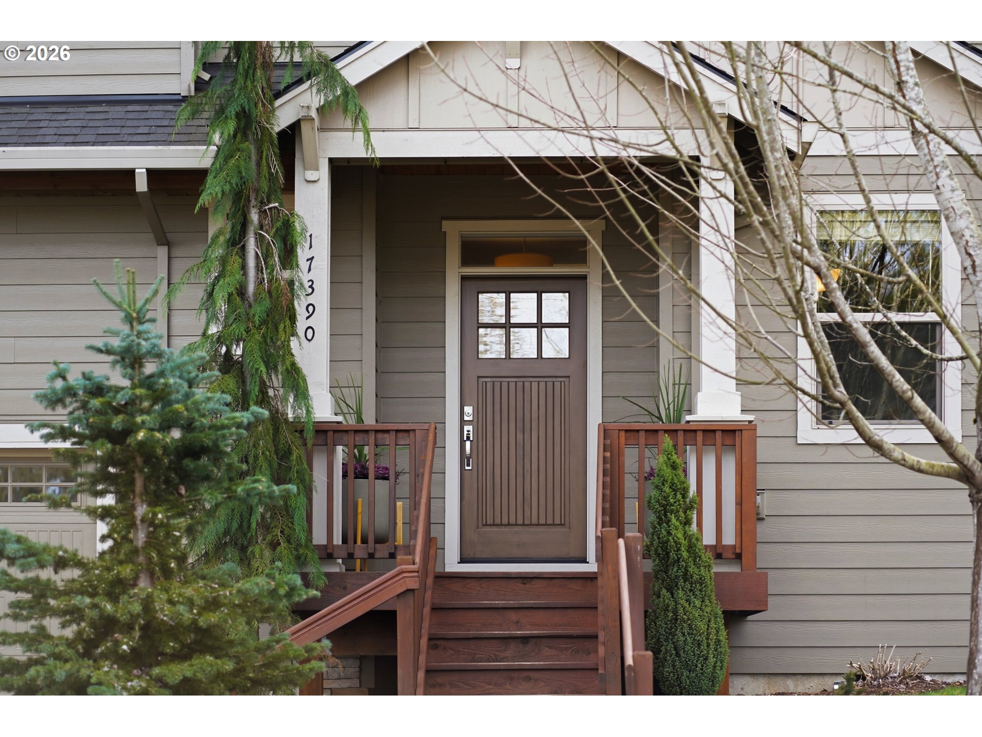 17390 Aubin Street Sandy, OR 97055 - Photo 4 of 41 a view of front of house with a yard