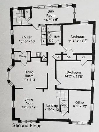 $2,800 | 19 Rowe Street, Unit 2, Auburndale, MA 02466