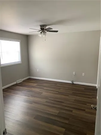 wooden floor in an empty room
