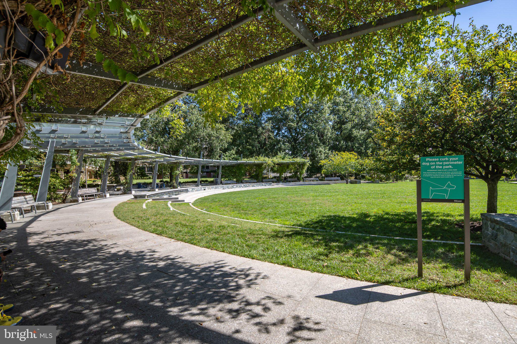 525 Southwest Water Street Southwest, Unit 404 Washington, DC 20024 - Photo 46 of 82 Serene park with lush greenery.