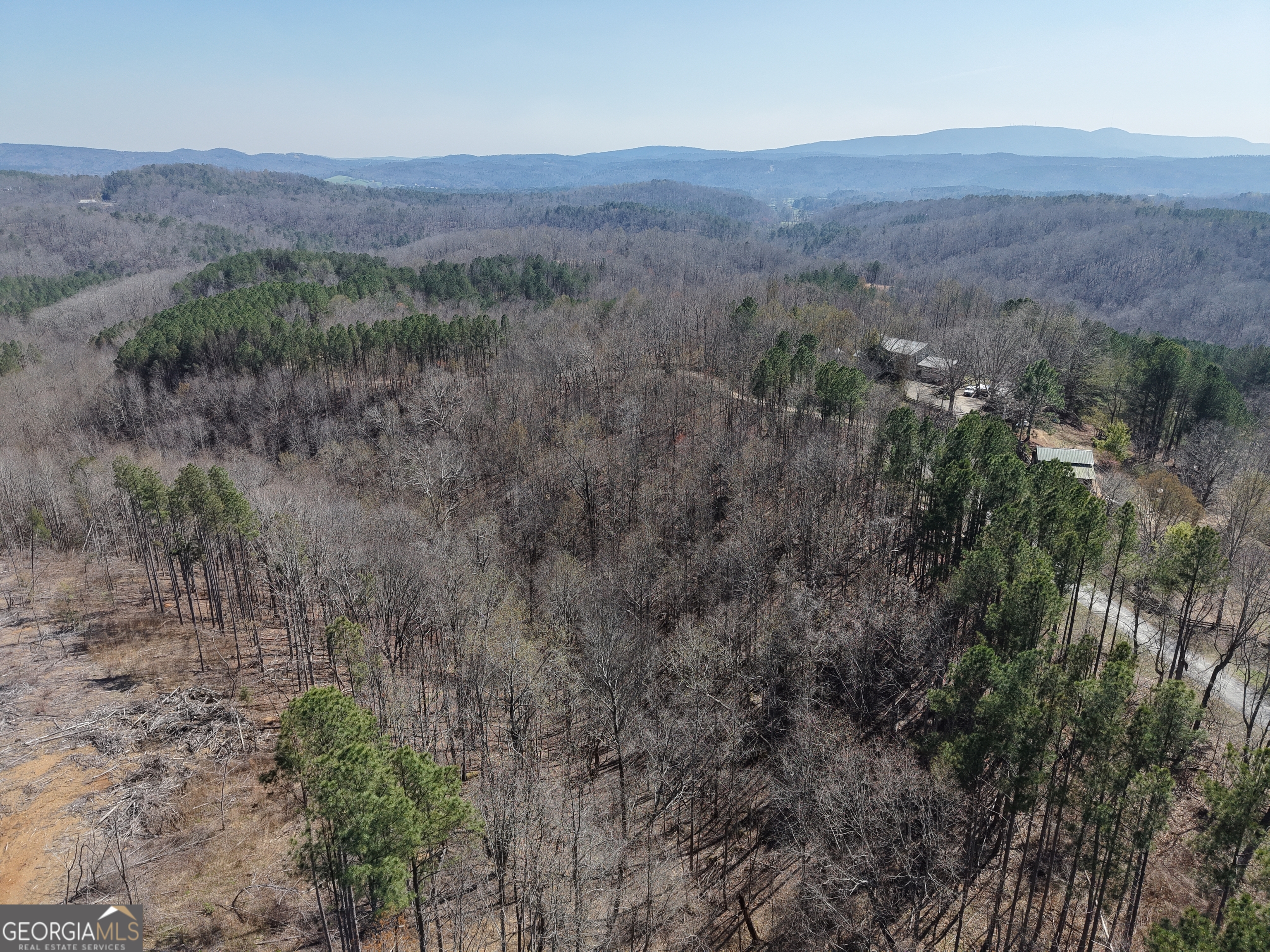 0 Angel Road, Unit 7206 PARCEL F Fairmount, GA 30139 - Photo 21 of 40 a view of a lush green hillside and a houses