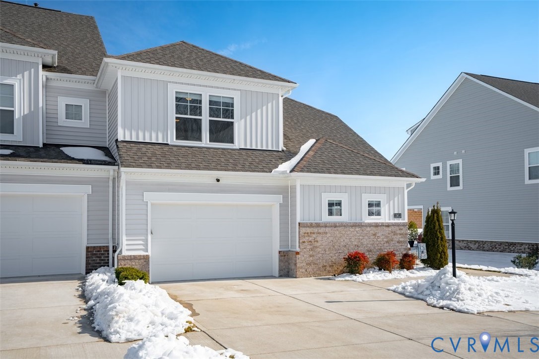 12813 Deep Wl Road Midlothian, VA 23112 - Photo 2 of 35 a front view of a house with a garage