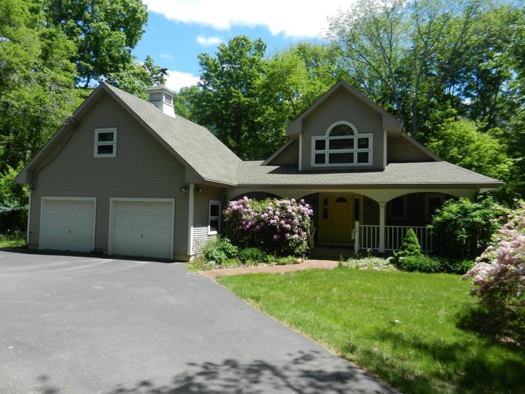 77 Hennequin Road Columbia, CT 06237 - Photo 1 of 1 Front House & Garage
