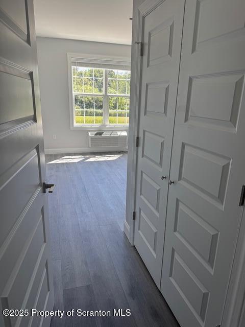 416 Circle Drive Taylor, PA 18517 - Photo 16 of 33 a view of empty room with wooden floor and fan