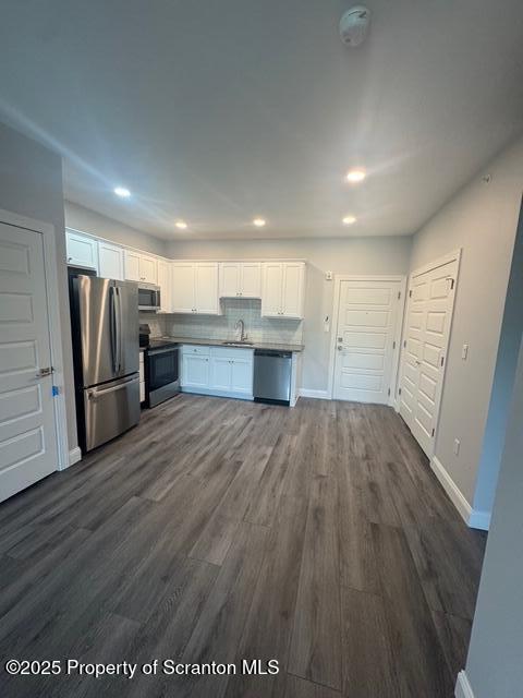 416 Circle Drive Taylor, PA 18517 - Photo 9 of 33 a view of a kitchen with a sink refrigerator and a window