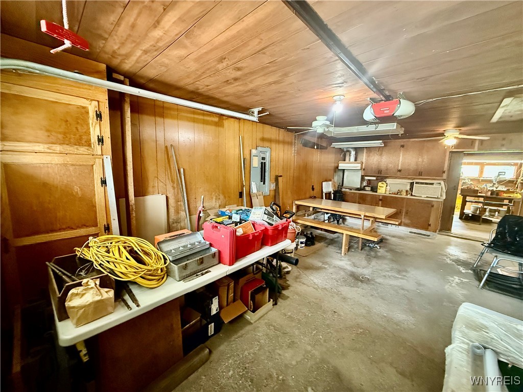 32 Gardner Street Pomfret, NY 14063 - Photo 36 of 49 Great storage in this extra long one car garage.