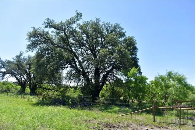 a view of lake with green space