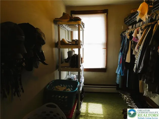 a view of walk in closet