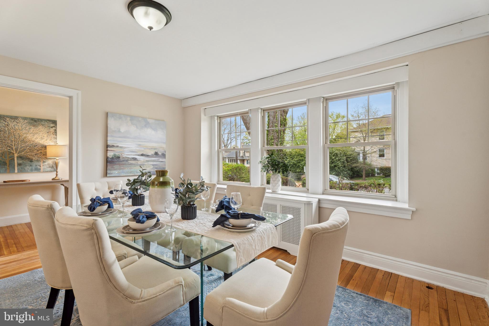 2501 West Darby Road Havertown, PA 19083 - Photo 8 of 30 a view of a dining room with furniture window and outside view