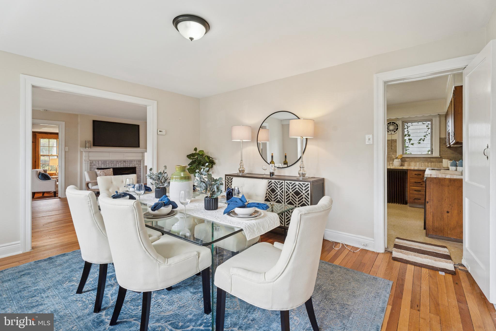 2501 West Darby Road Havertown, PA 19083 - Photo 9 of 30 a view of a dining room with furniture and wooden floor