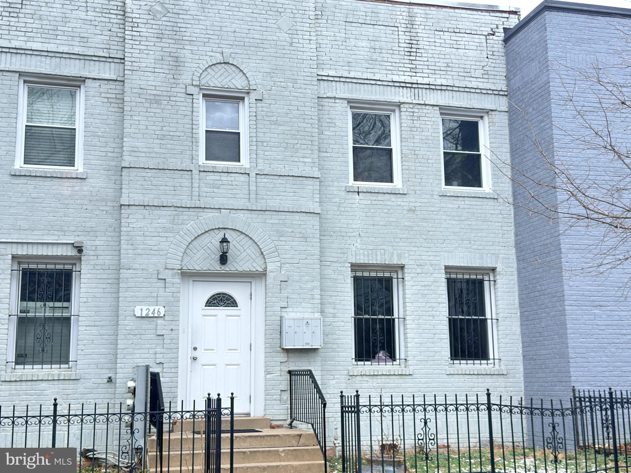 1246 Queen Street Northeast, Unit 2 Washington, DC 20002 - Photo 22 of 23 Charming brick facade with classic details.