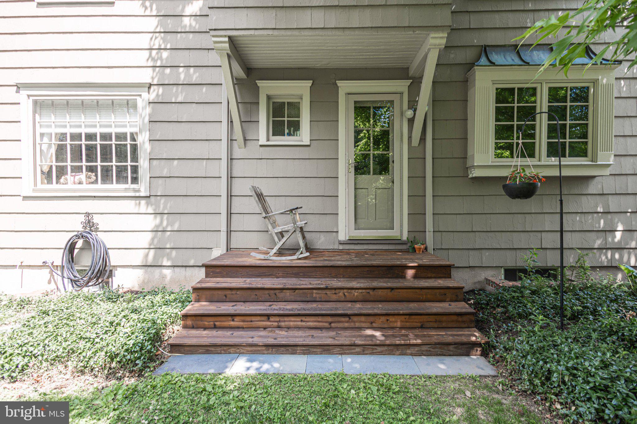 10 Effingham Road Yardley, PA 19067 - Photo 53 of 68 Back Door and covered porch