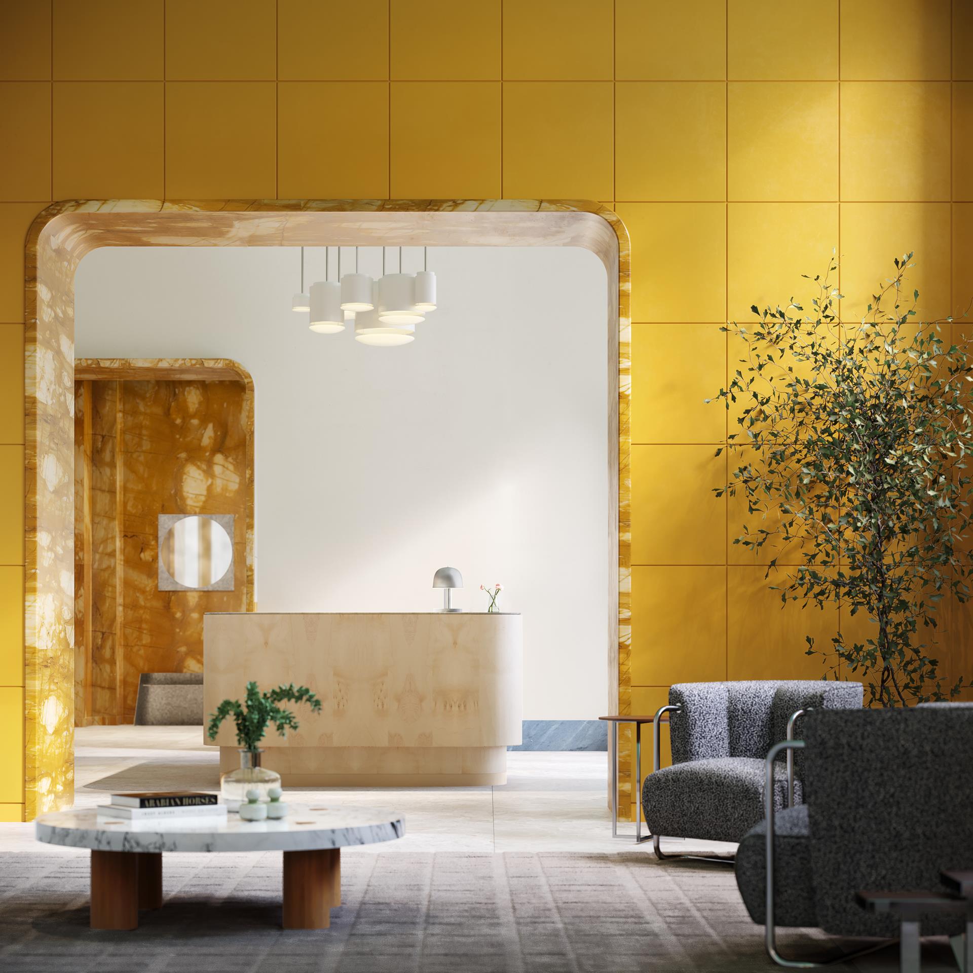 1 Prospect Park West, Unit PHF Brooklyn, NY 10035 - Photo 19 of 21 a living room with furniture and a potted plant