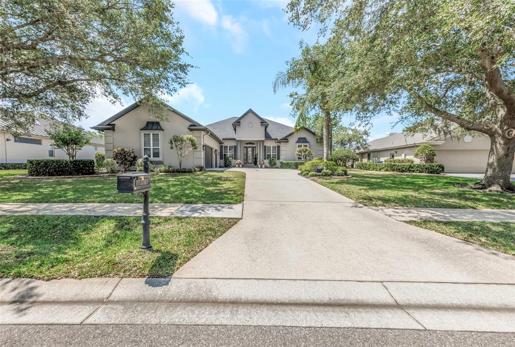 3716 Janus Way Palm Harbor, FL 34685 - Photo 65 of 69 a front view of a house with a yard