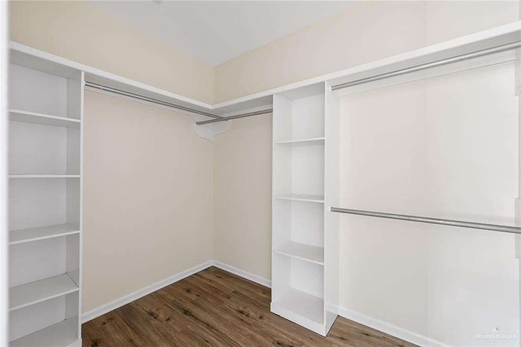 1105 West Stubbs Street, Unit 3 Edinburg, TX 78539 - Photo 10 of 15 a view of an empty walk in closet
