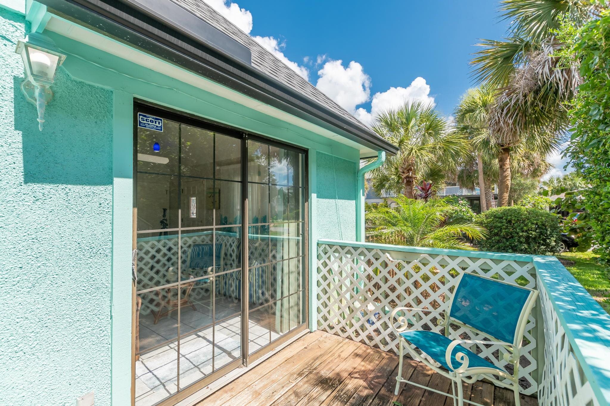 11 C Street St. Augustine, FL 32080 - Photo 29 of 40 a view of a porch with furniture