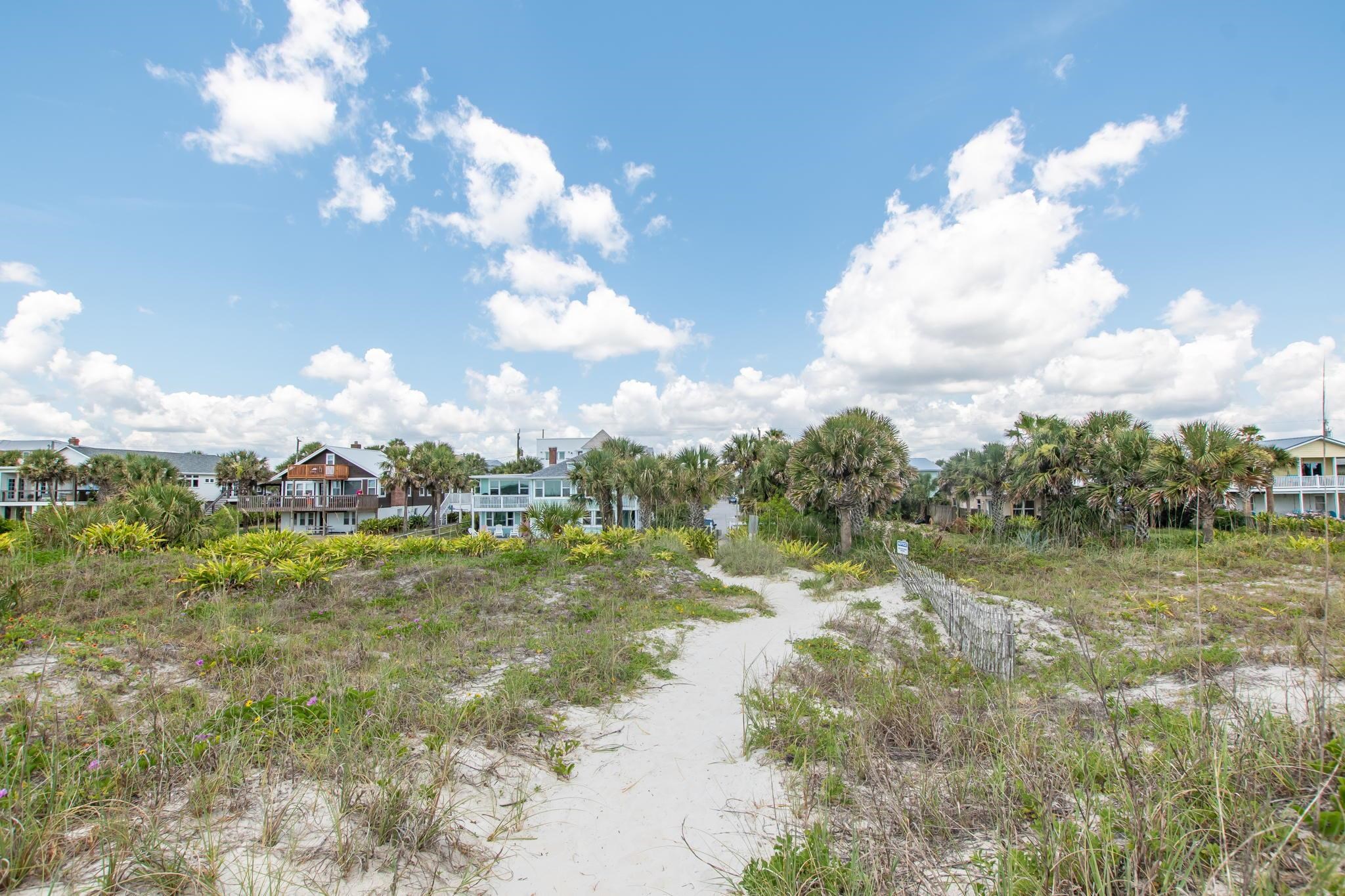 11 C Street St. Augustine, FL 32080 - Photo 40 of 40 a view of a big yard with swimming pool and outdoor seating