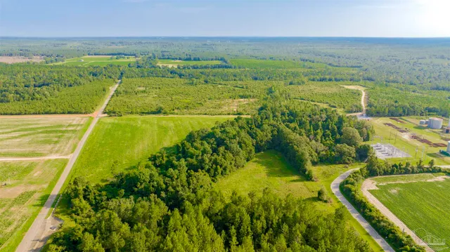 a view of an outdoor space with a lake view