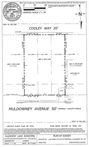 $10,000 | Lot 1 Muldowney Avenue, Pittsburgh, PA 15207