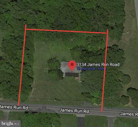 3134 James Run Road Churchville, MD 21028 - Photo 2 of 46 Approximate lines for the 3/4 acre lot