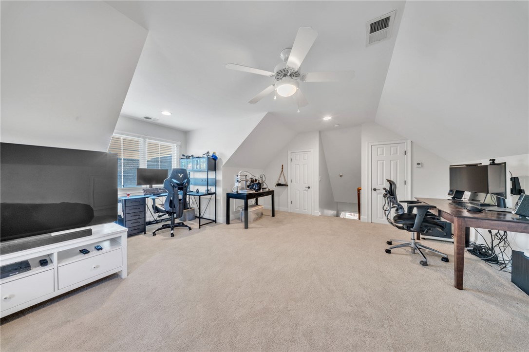 102 Country Walk Lane Clemson, SC 29631 - Photo 23 of 39 A spacious bonus room offers ample area for recreation or a home office setup.