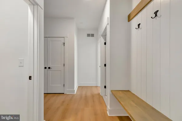 wooden floor in an empty room