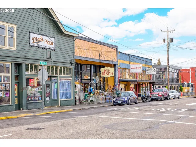 a store with an outdoor space