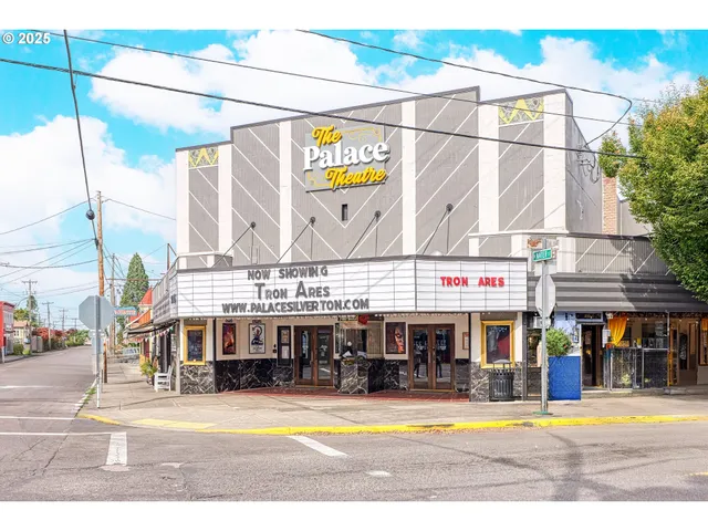 a view of a building with a outdoor space