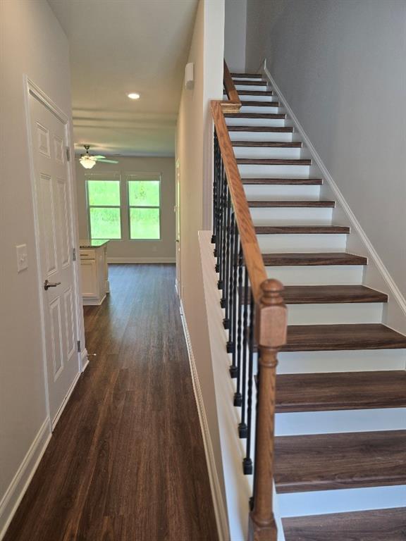 6194 Ripple Way, Unit 86 Atlanta, GA 30349 - Photo 2 of 27 a view of entryway with wooden floor and stairs
