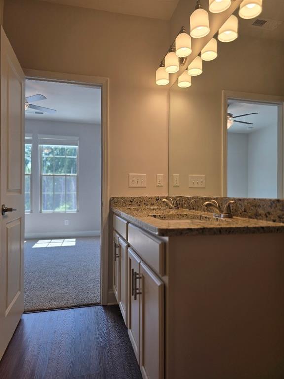 6194 Ripple Way, Unit 86 Atlanta, GA 30349 - Photo 23 of 27 a bathroom with a sink and a mirror