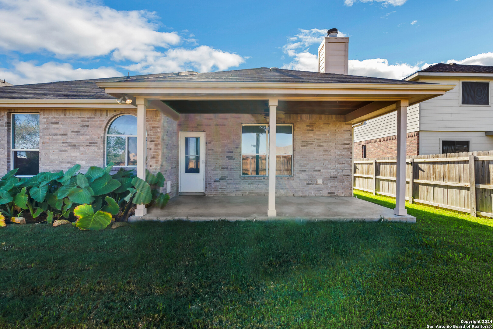 225 Crimson Tree Cibolo, TX 78108 - Photo 32 of 34 a view of a house with a backyard